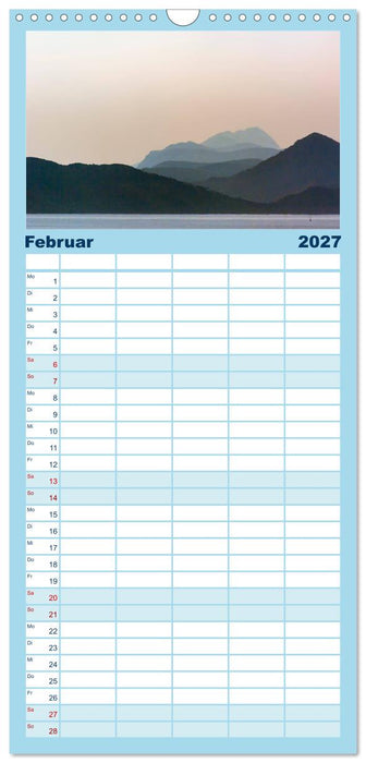 Luftperspektive (CALVENDO Familienplaner 2027)