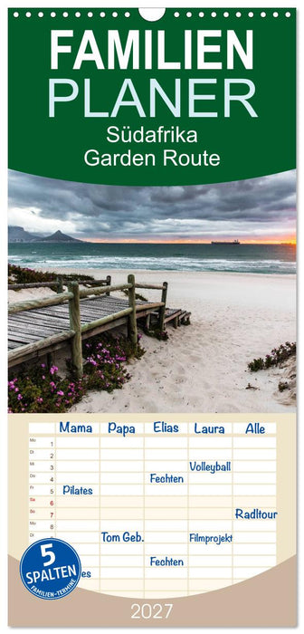 Südafrika - Garden Route (CALVENDO Familienplaner 2027)