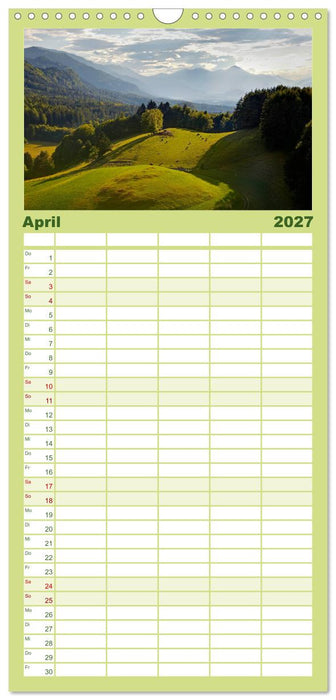 Kärnten (CALVENDO Familienplaner 2027)