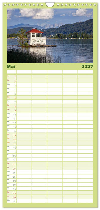 Kärnten (CALVENDO Familienplaner 2027)