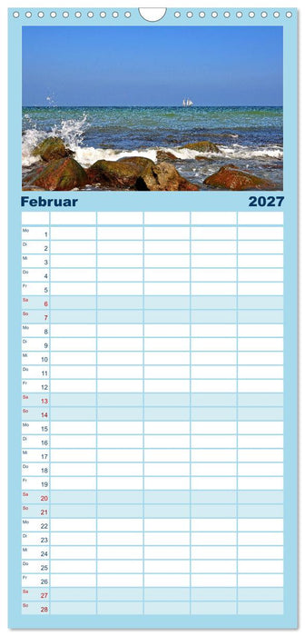 MEER - Mehr! (CALVENDO Familienplaner 2027)