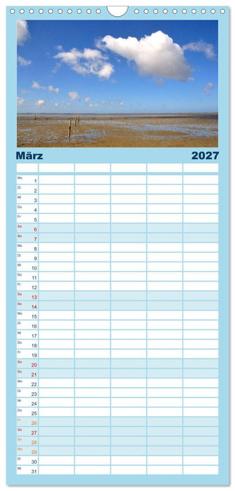 MEER - Mehr! (CALVENDO Familienplaner 2027)