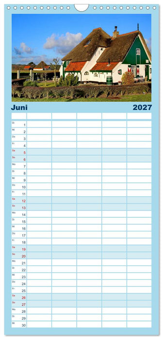 Texel – Eine Insel die verzaubert (CALVENDO Familienplaner 2027)
