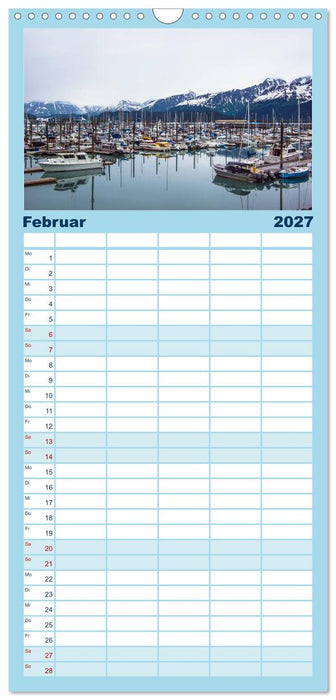 Der Alaska Kalender (CALVENDO Familienplaner 2027)
