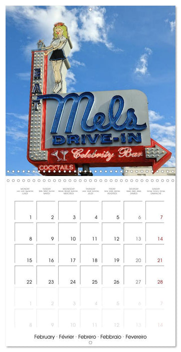 American Diners - they still exist (CALVENDO Monthly Calendar 2027)
