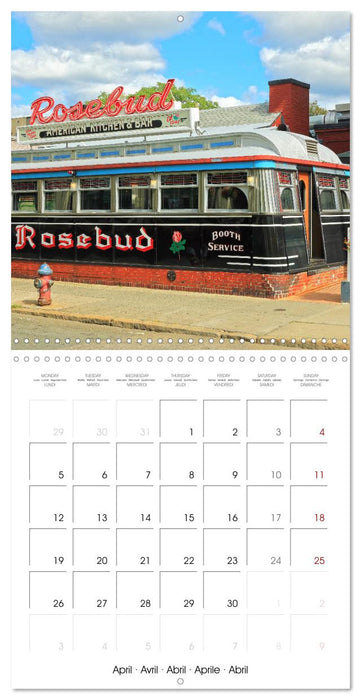 American Diners - they still exist (CALVENDO Monthly Calendar 2027)