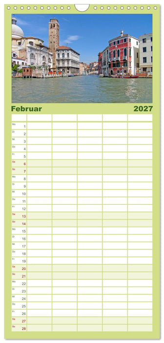 Venedig (CALVENDO Familienplaner 2027)