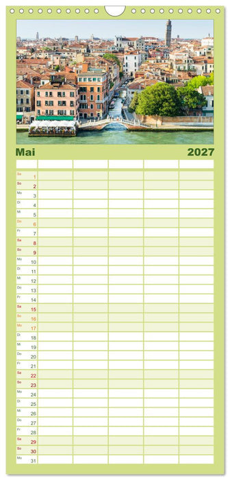 Venedig (CALVENDO Familienplaner 2027)