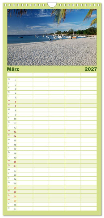 Mauritius (CALVENDO Familienplaner 2027)