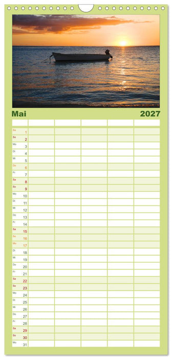 Mauritius (CALVENDO Familienplaner 2027)