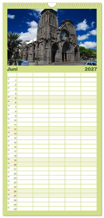 Mauritius (CALVENDO Familienplaner 2027)