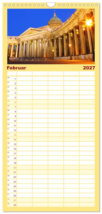 Goldenes Russland (CALVENDO Familienplaner 2027)