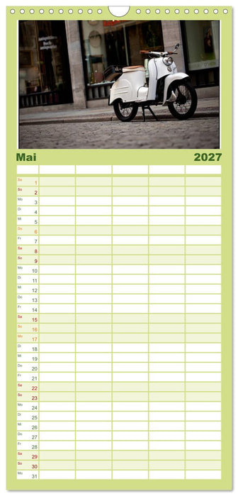 Oldtimer auf Tour (CALVENDO Familienplaner 2027)