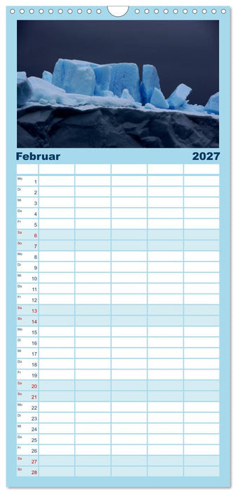 EISIGE GIGANTEN in der DISKOBUCHT (CALVENDO Familienplaner 2027)