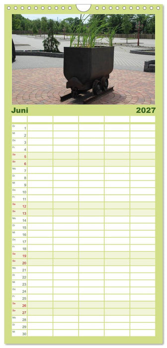 Zeche Prosper-Haniel Bottrop (CALVENDO Familienplaner 2027)