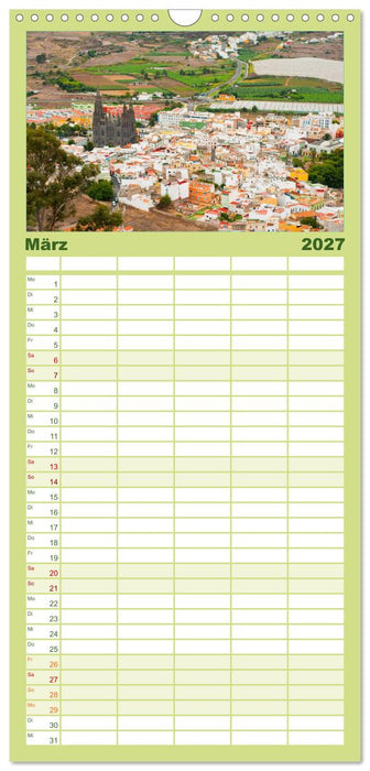 Gran Canaria (CALVENDO Familienplaner 2027)