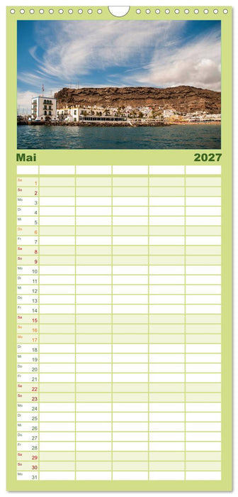 Gran Canaria (CALVENDO Familienplaner 2027)
