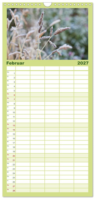 Mein Jahr im Landhausgarten (CALVENDO Familienplaner 2027)