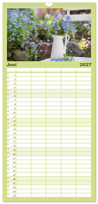 Mein Jahr im Landhausgarten (CALVENDO Familienplaner 2027)