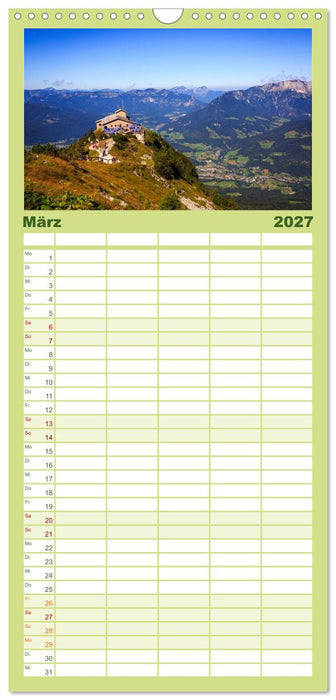 Berchtesgadener Land (CALVENDO Familienplaner 2027)