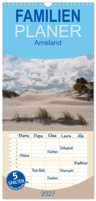 Ameland (CALVENDO Familienplaner 2027)