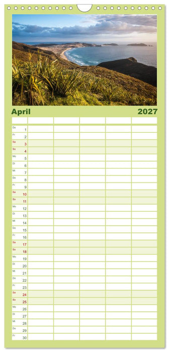 Wunder Natur II (CALVENDO Familienplaner 2027)