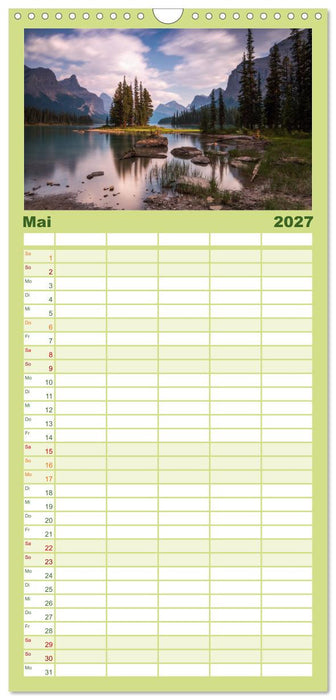 Wunder Natur II (CALVENDO Familienplaner 2027)