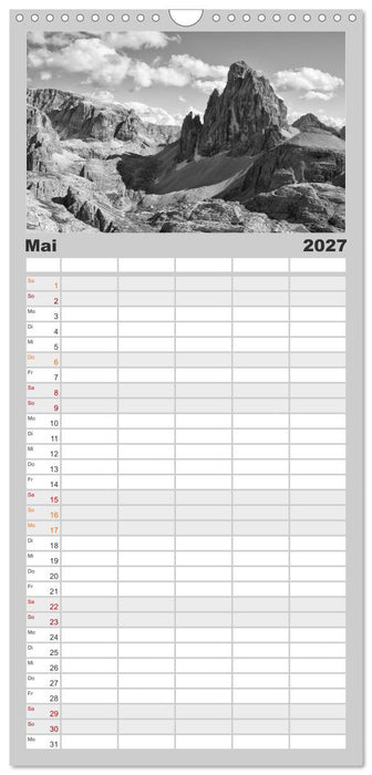 Bergsucht 2027 (CALVENDO Familienplaner 2027)