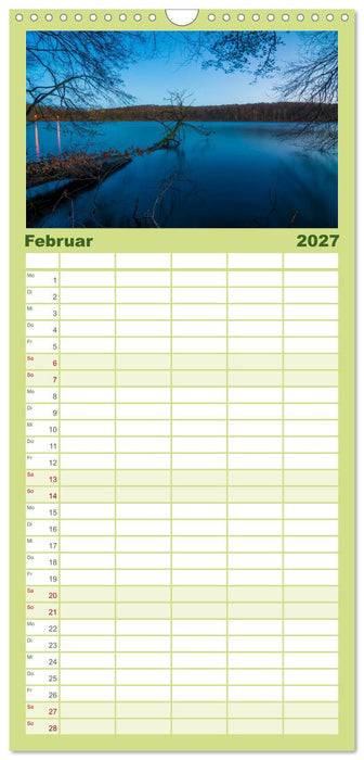 Usedom - Deutscher Inseltraum (CALVENDO Familienplaner 2027)