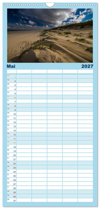 Langeoog – Ein Herbst auf der Insel des Lebens (CALVENDO Familienplaner 2027)
