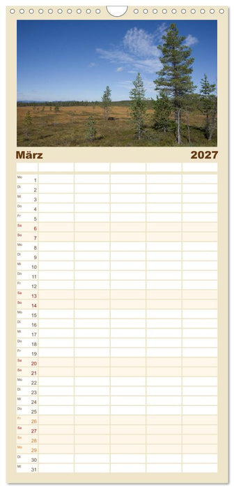 Schwedens Värmland (CALVENDO Familienplaner 2027)