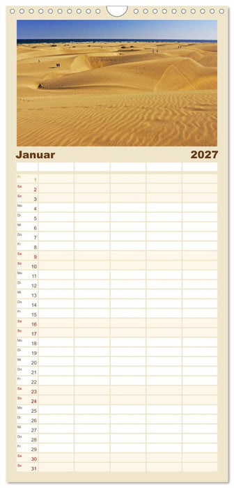 Betörendes Gran Canaria (CALVENDO Familienplaner 2027)