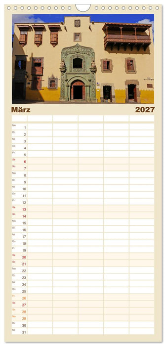 Betörendes Gran Canaria (CALVENDO Familienplaner 2027)