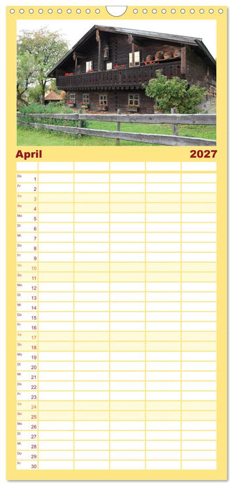 Bayerischer Wald (CALVENDO Familienplaner 2027)