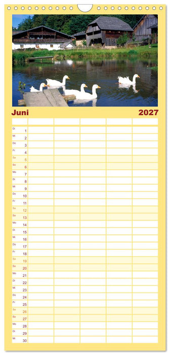 Bayerischer Wald (CALVENDO Familienplaner 2027)