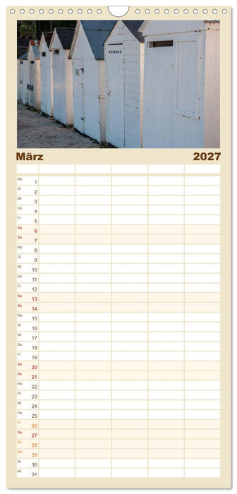 Bretagne: Finistère - am Ende der Welt (CALVENDO Familienplaner 2027)