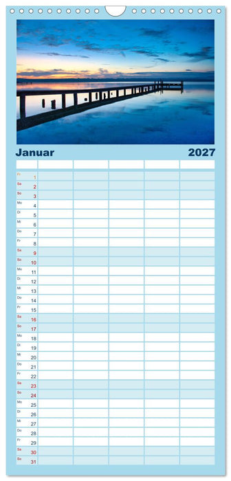 Starnberger Seeblicke (CALVENDO Familienplaner 2027)