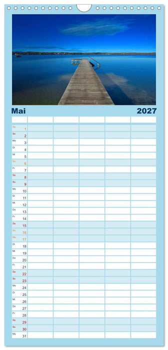 Starnberger Seeblicke (CALVENDO Familienplaner 2027)