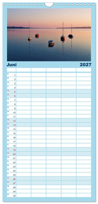 Starnberger Seeblicke (CALVENDO Familienplaner 2027)