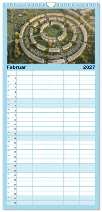 Über den Dächern von Leipzig (CALVENDO Familienplaner 2027)