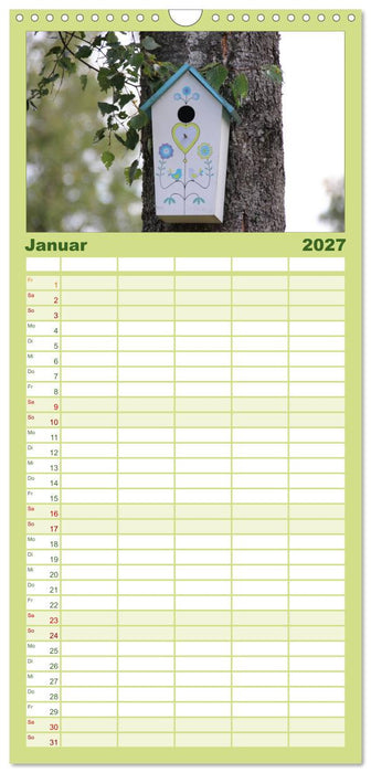 Schweden 2027 (CALVENDO Familienplaner 2027)