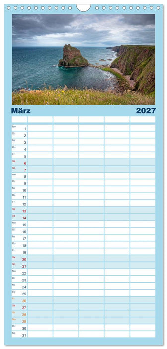 Schottland - Wildes Land im Norden (CALVENDO Familienplaner 2027)