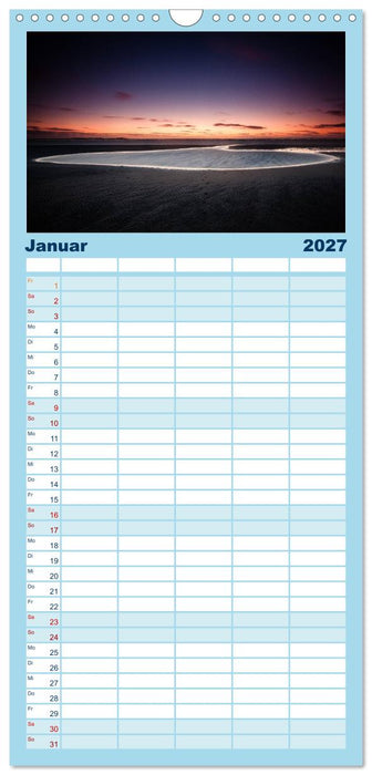 Noch mehr Föhrweh - Insel Föhr (CALVENDO Familienplaner 2027)