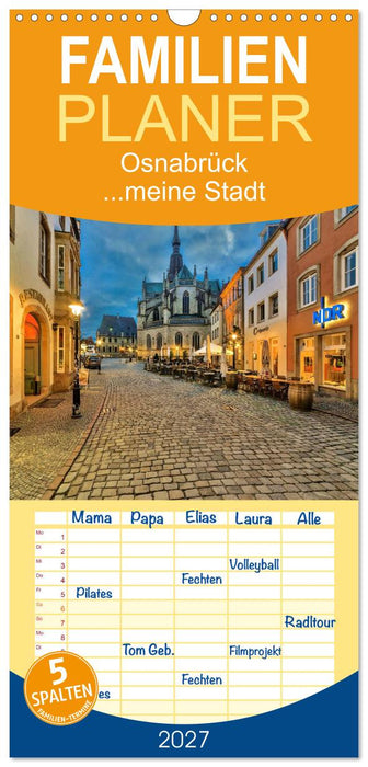 Osnabrück...meine Stadt (CALVENDO Familienplaner 2027)