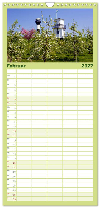 Wunderschönes "Altes Land" (CALVENDO Familienplaner 2027)