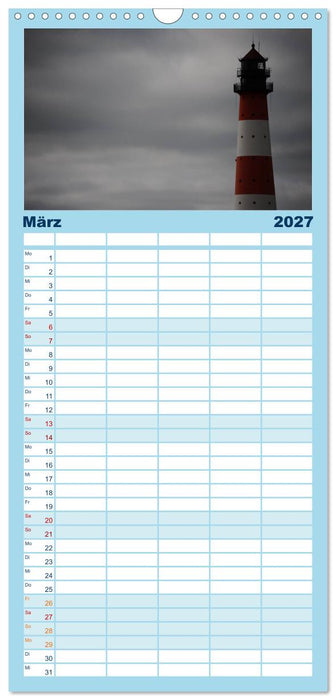 St. Peter Ording (CALVENDO Familienplaner 2027)