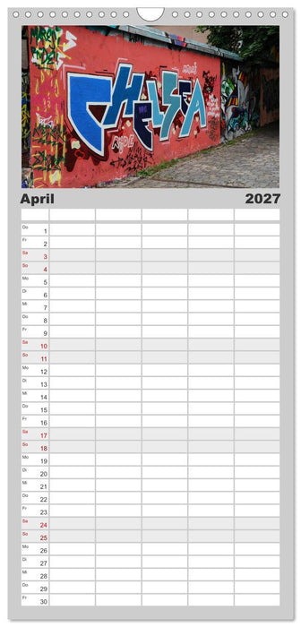 Dresdens Neustadt (CALVENDO Familienplaner 2027)