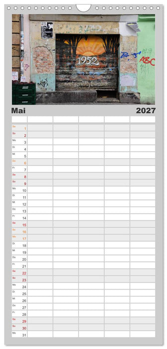 Dresdens Neustadt (CALVENDO Familienplaner 2027)