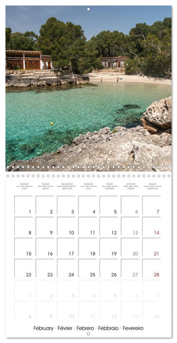 Balearic Islands - Mallorca (CALVENDO Monthly Calendar 2027)