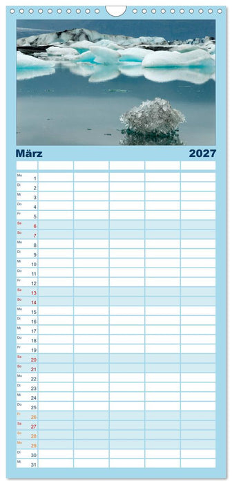 Island (CALVENDO Familienplaner 2027)